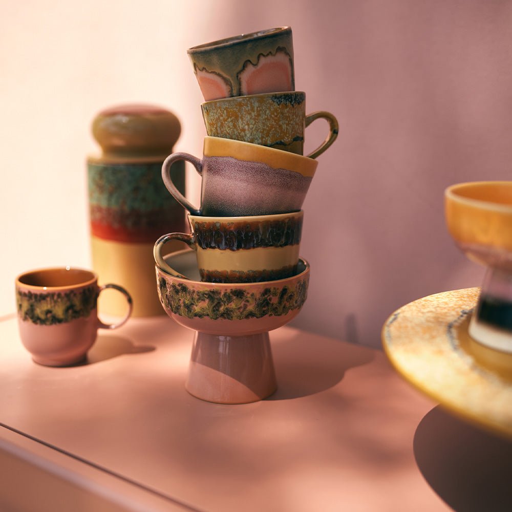 70s Ceramics Bol avec base L Lush