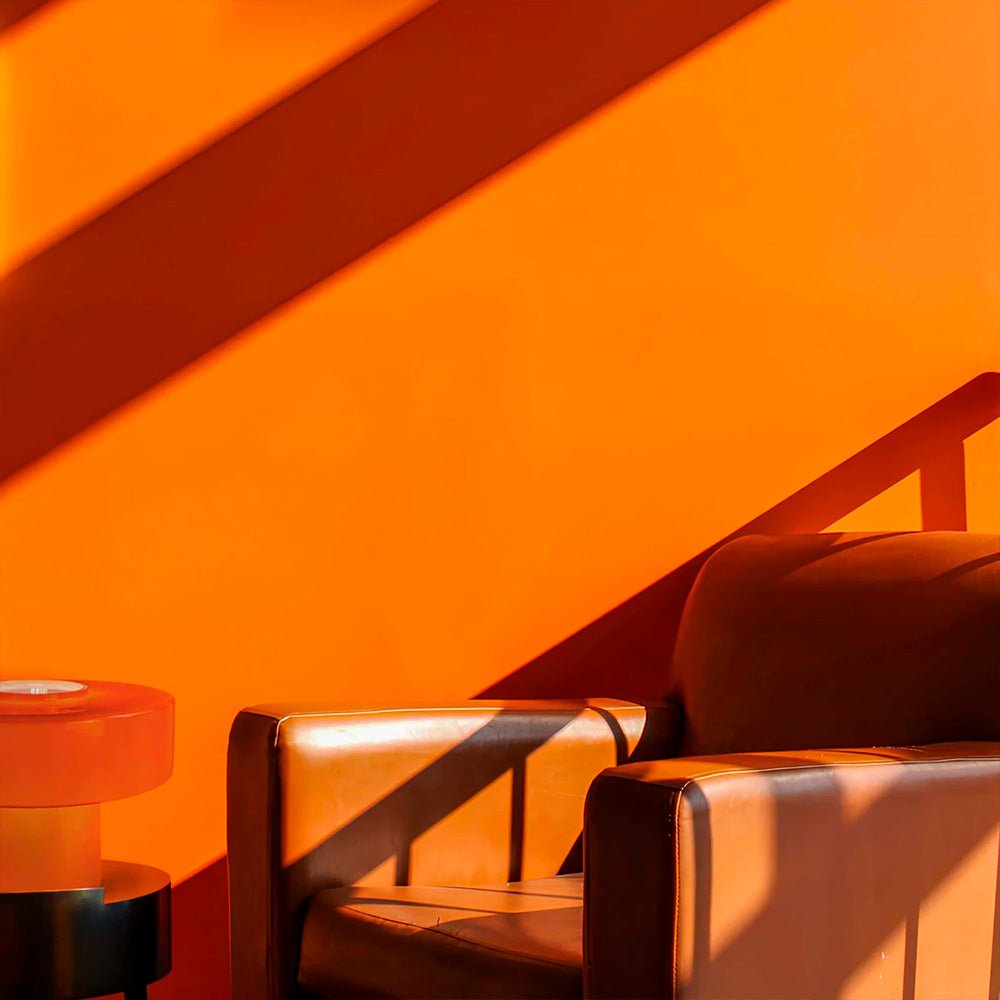 Lámpara de Mesa Foza Retro - Naranja