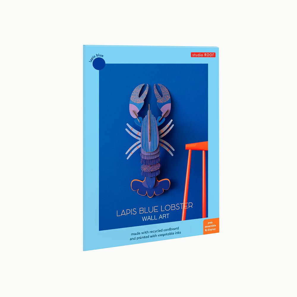 Grandes créatures marines - Homard bleu lapis