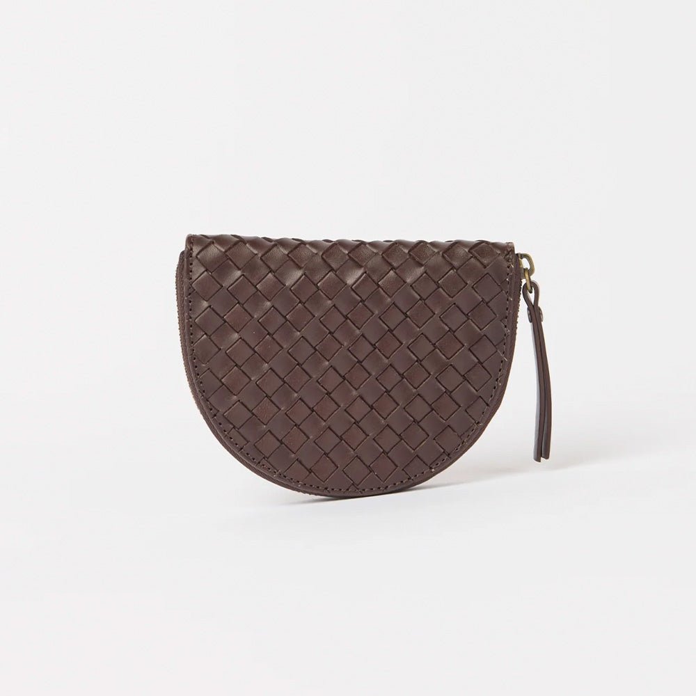 Cartera Laura Trenzado Chocolate