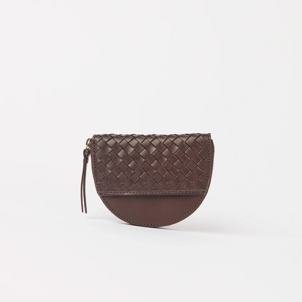 Cartera Laura Trenzado Chocolate