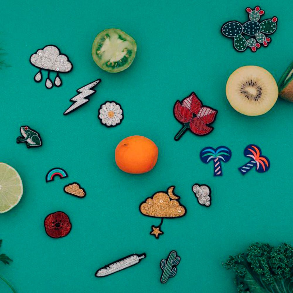 Mini Margarita Broche Hecho a Mano