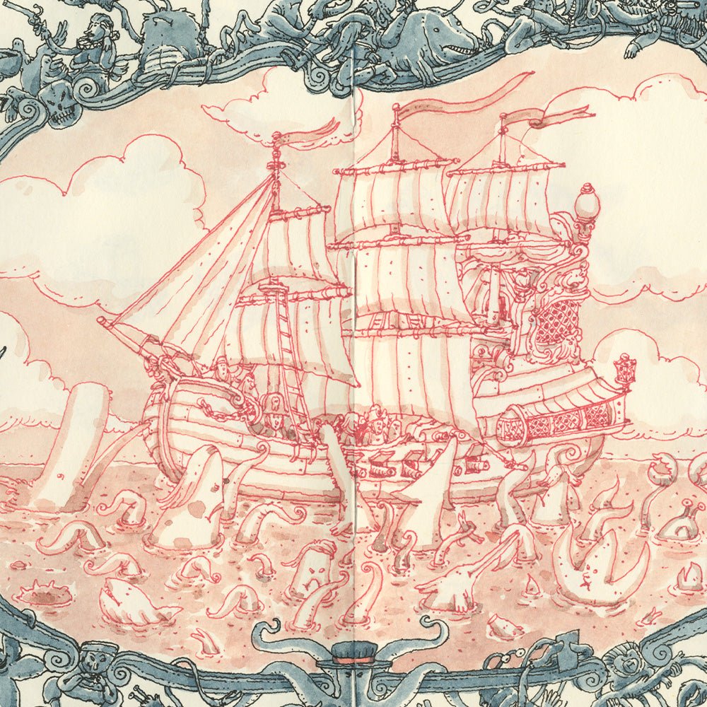 Impression giclée maritime