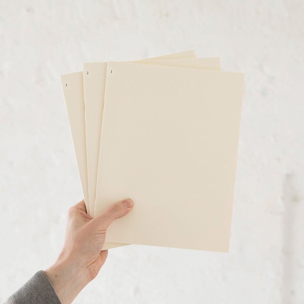 MD Notebook Ligero Variante A4 Liso (set de 3)