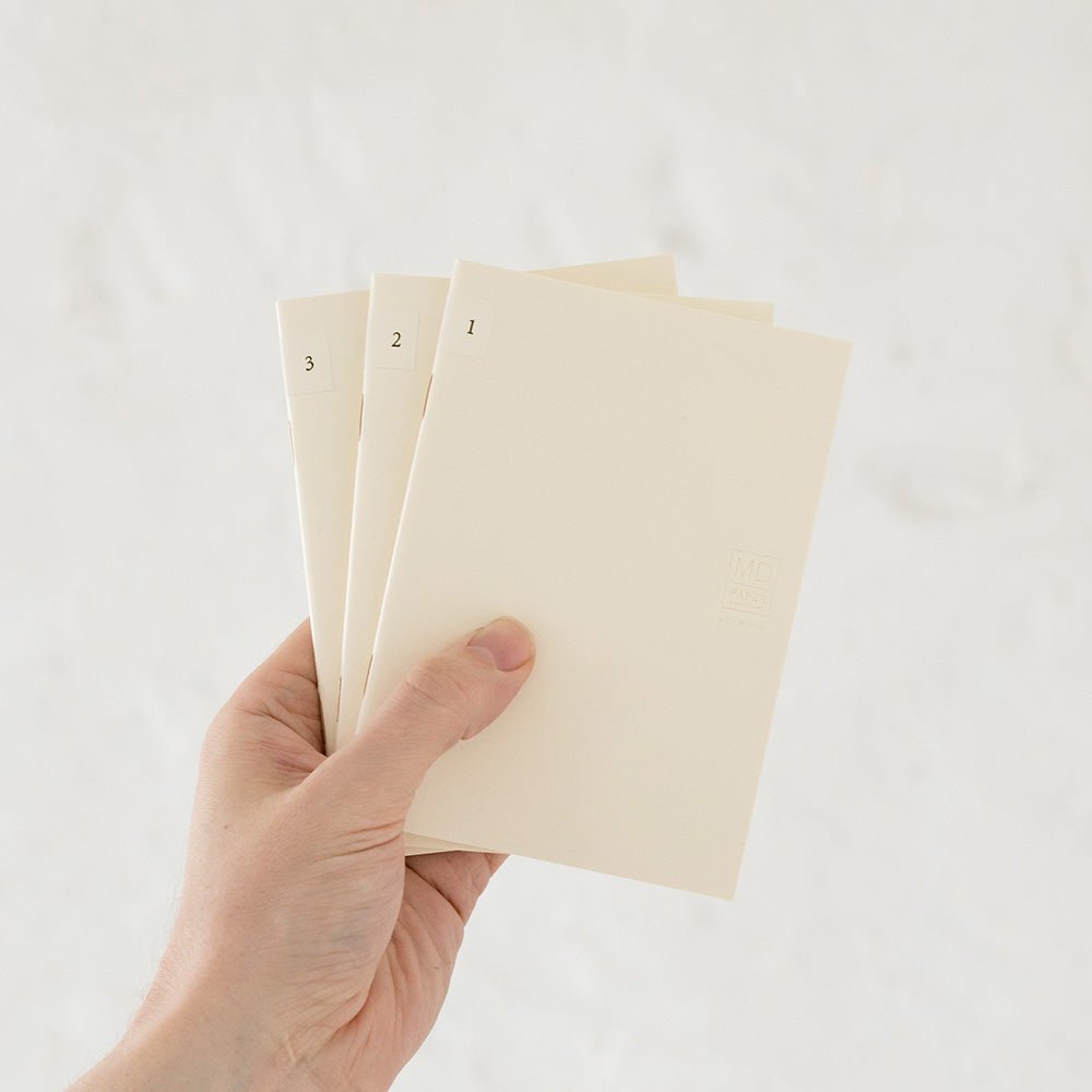 Carnet de notes léger A6 à grille MD (lot de 3)