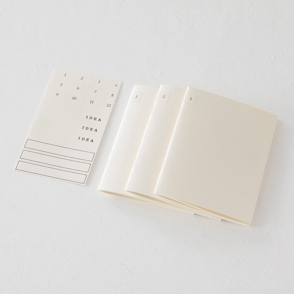 Carnet de notes léger A6 à grille MD (lot de 3)