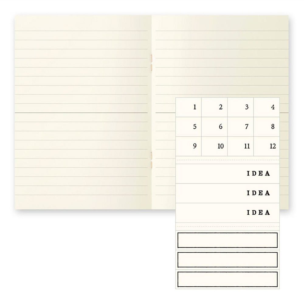 Carnet de notes ligné MD léger A6 (lot de 3)