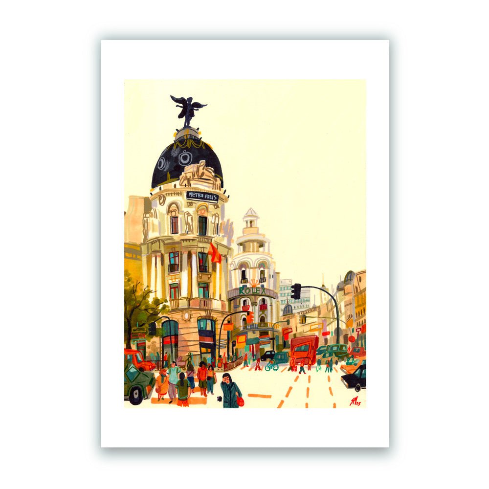 Metrópolis - Alcalá Impresión Giclée