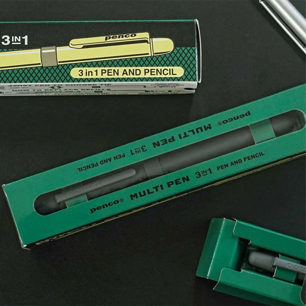 Bolígrafo Múltiple Carbón Gris