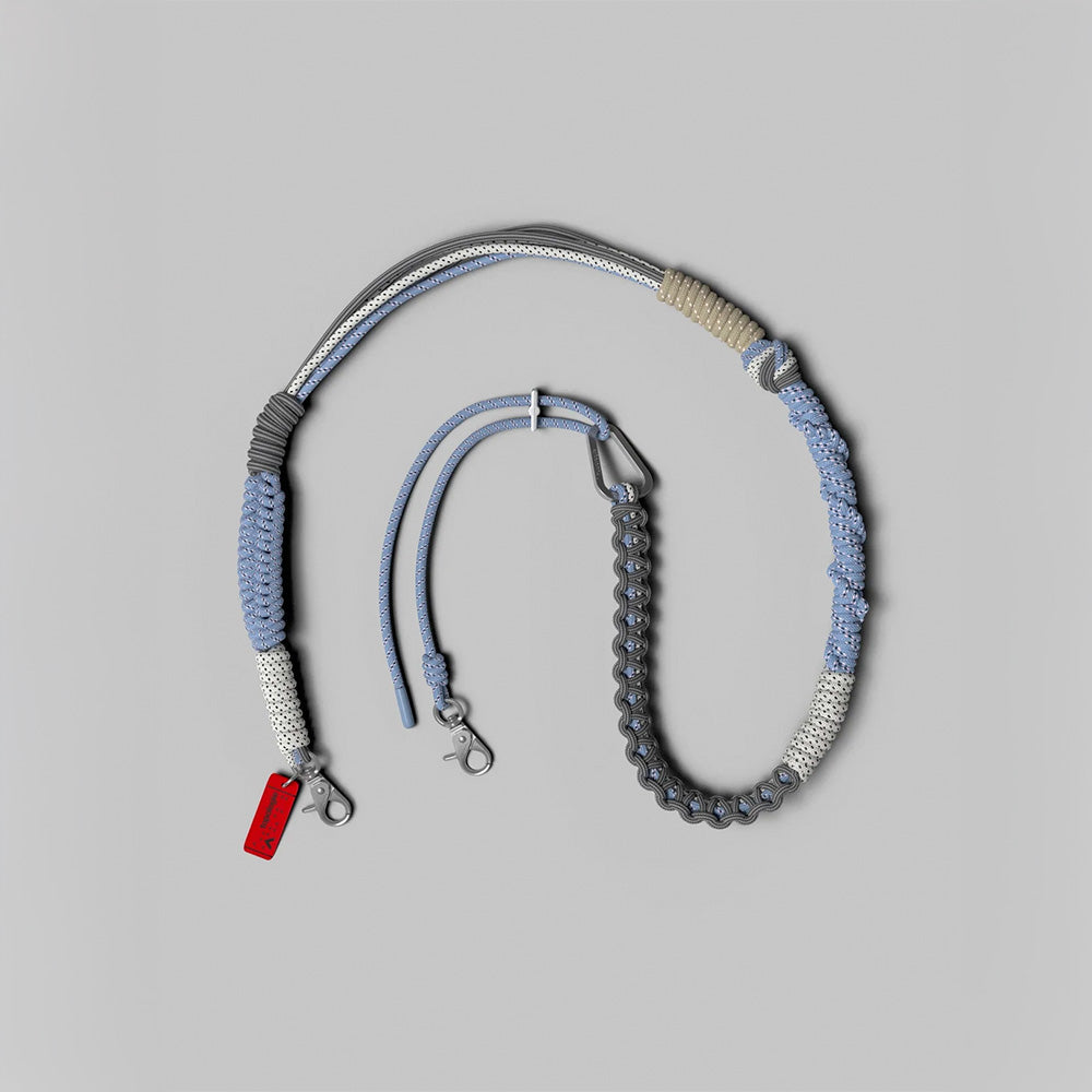 Macrame Strap Chambray