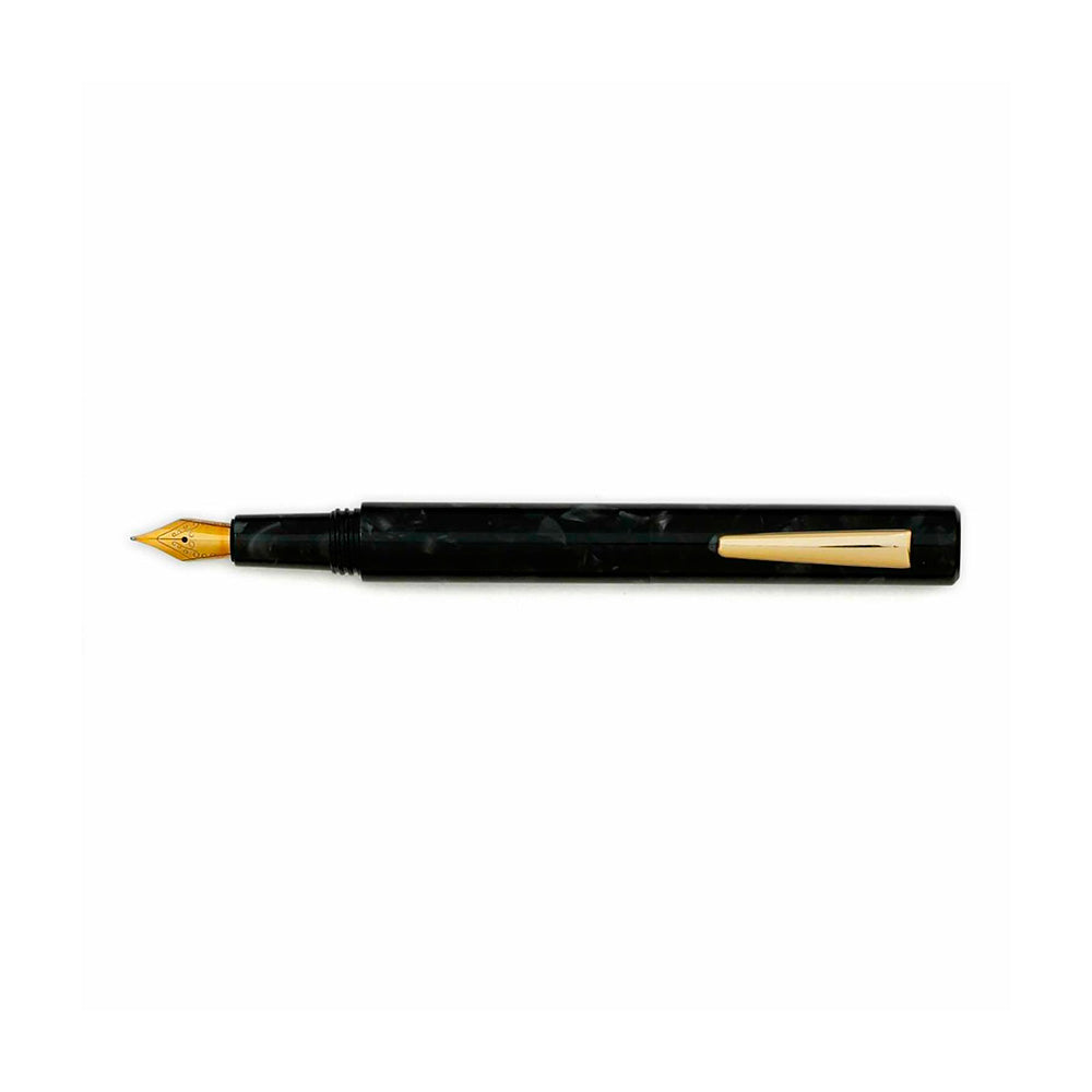 Marbled Fountain Pen Attache Black