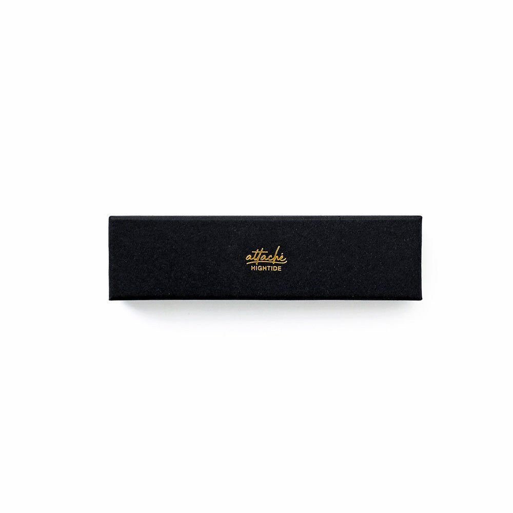 Marbled Fountain Pen Attache Black