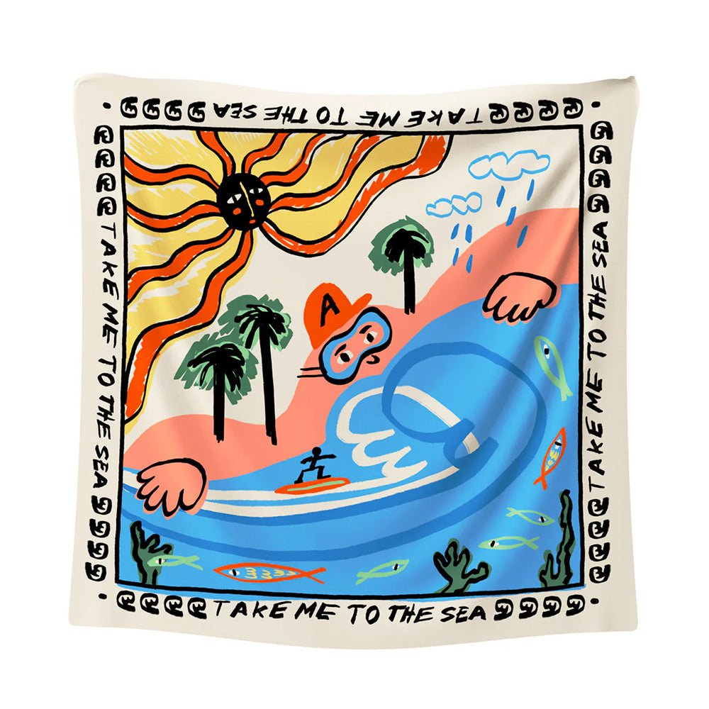 Maxi Paréo TAKE ME TO THE SEA