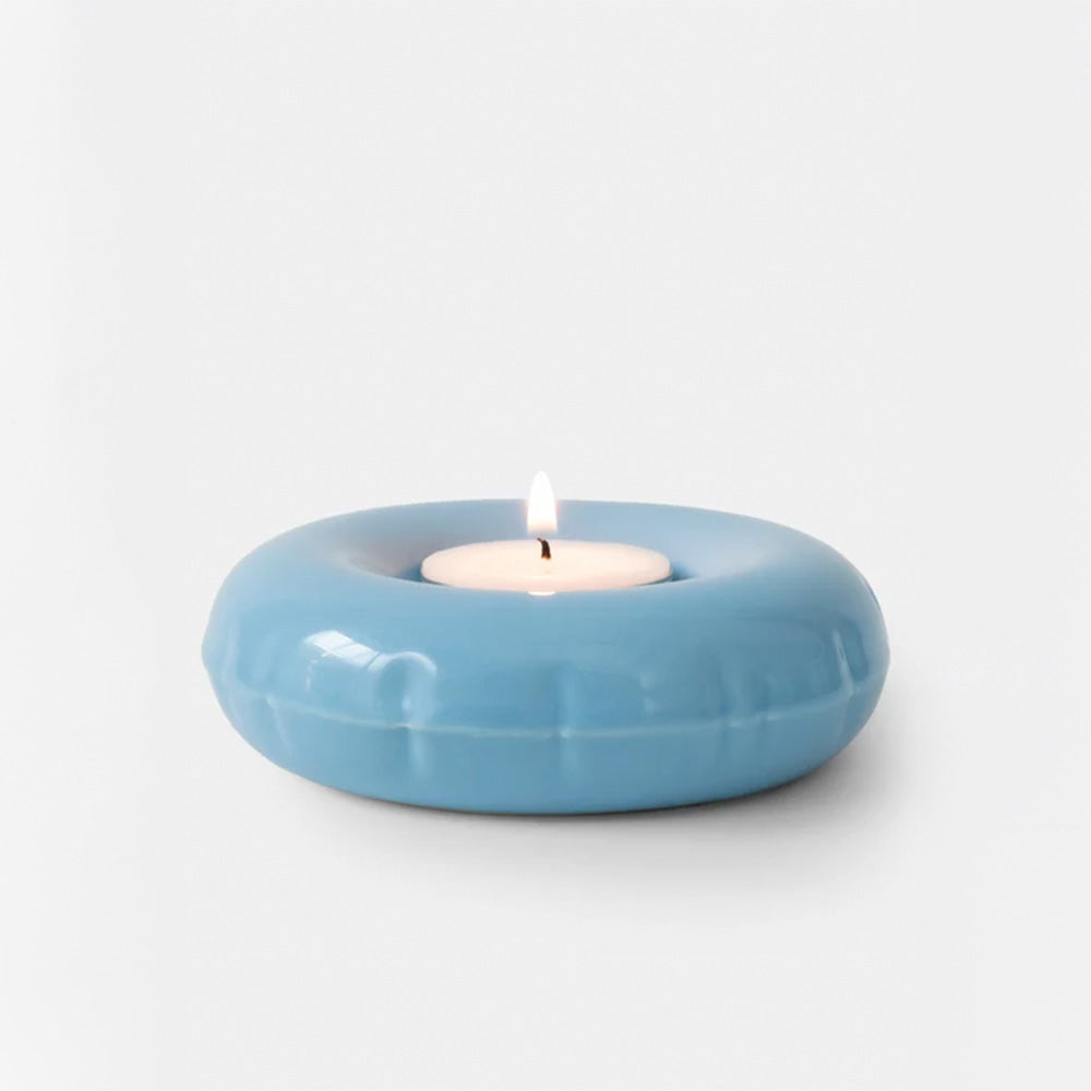 Moby Candle Holder Sky Gloss
