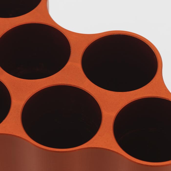 Vase Nuage L Orange
