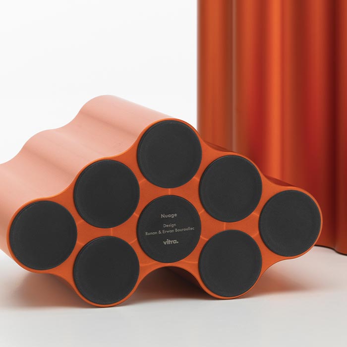 Vase Nuage L Orange