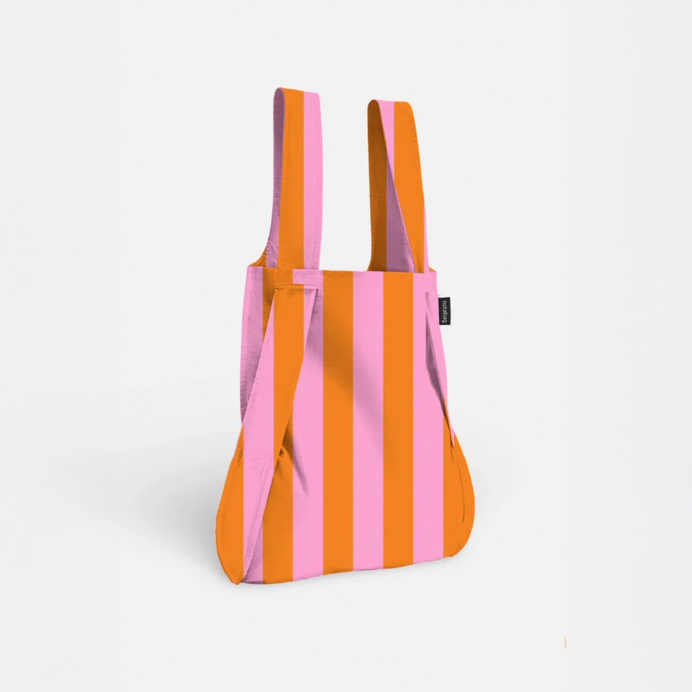 Notabag Orange Pink Stripes