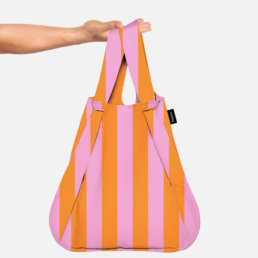 Notabag Orange Pink Stripes