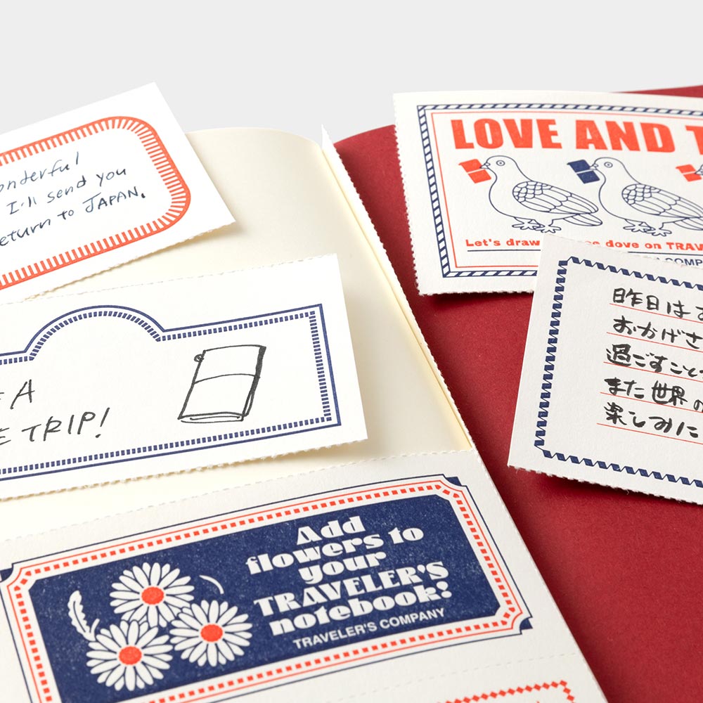 CARNET DE VOYAGE AMOUR ET VOYAGE Recharge - Format standard