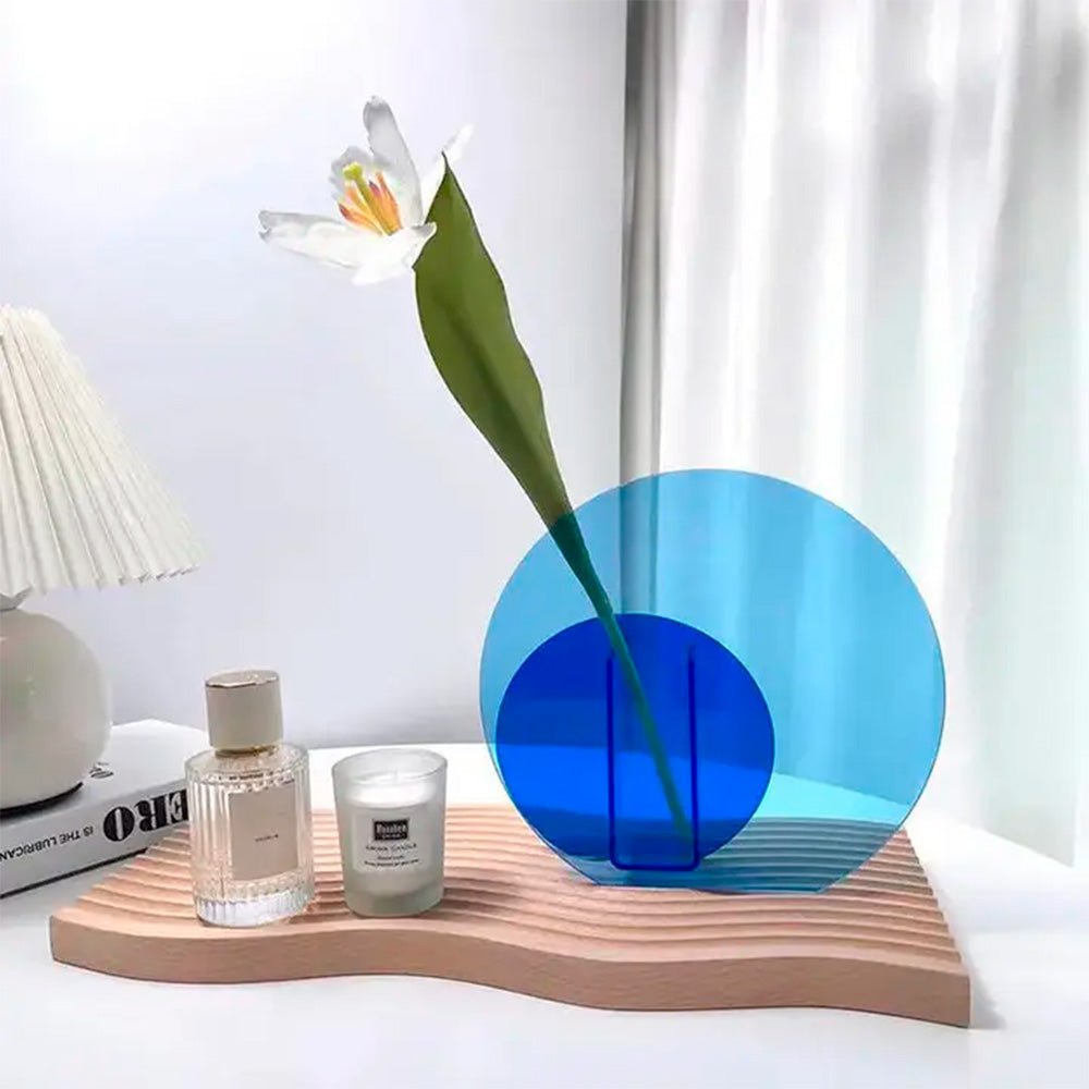 Acrylic Onda Vase