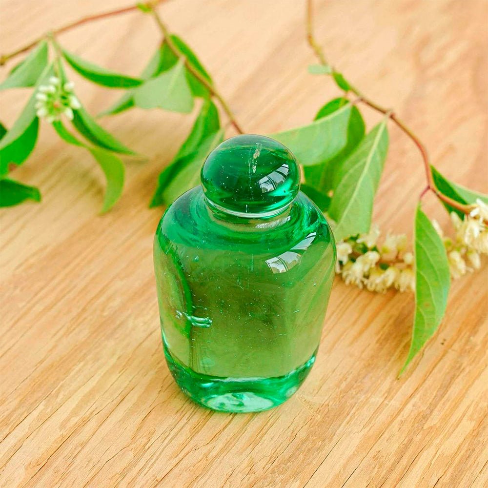 Presse-papiers en verre recyclé vert bouteille