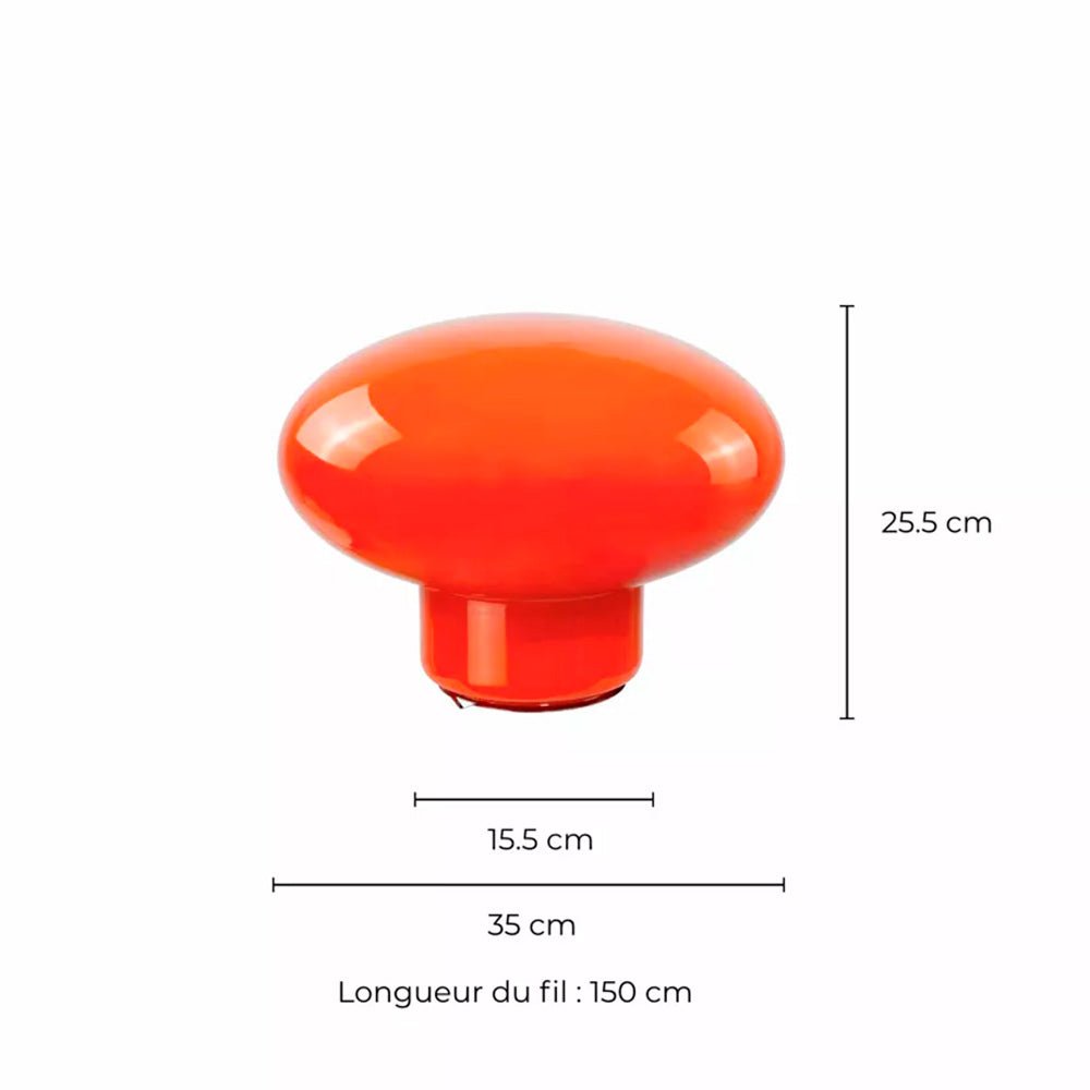 Lámpara de Pared XXL Pop Ovalie - Naranja