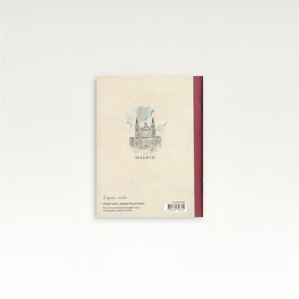 Carnet de poche - Palais Royal