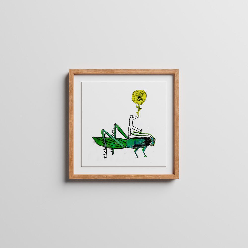 Palabras Manzana Giclée Print 22x22