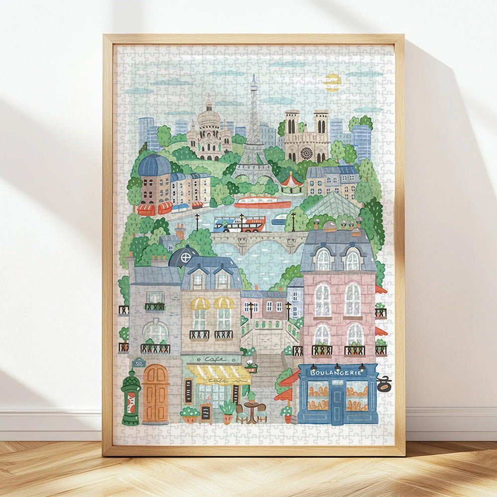Puzzle Paris par Hoglet&Co - 1000 Pièces
