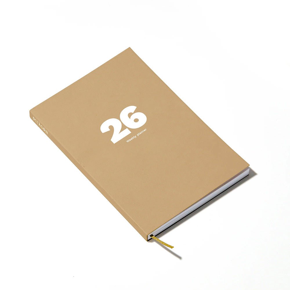 Agenda hebdomadaire grand format 2026, format A4