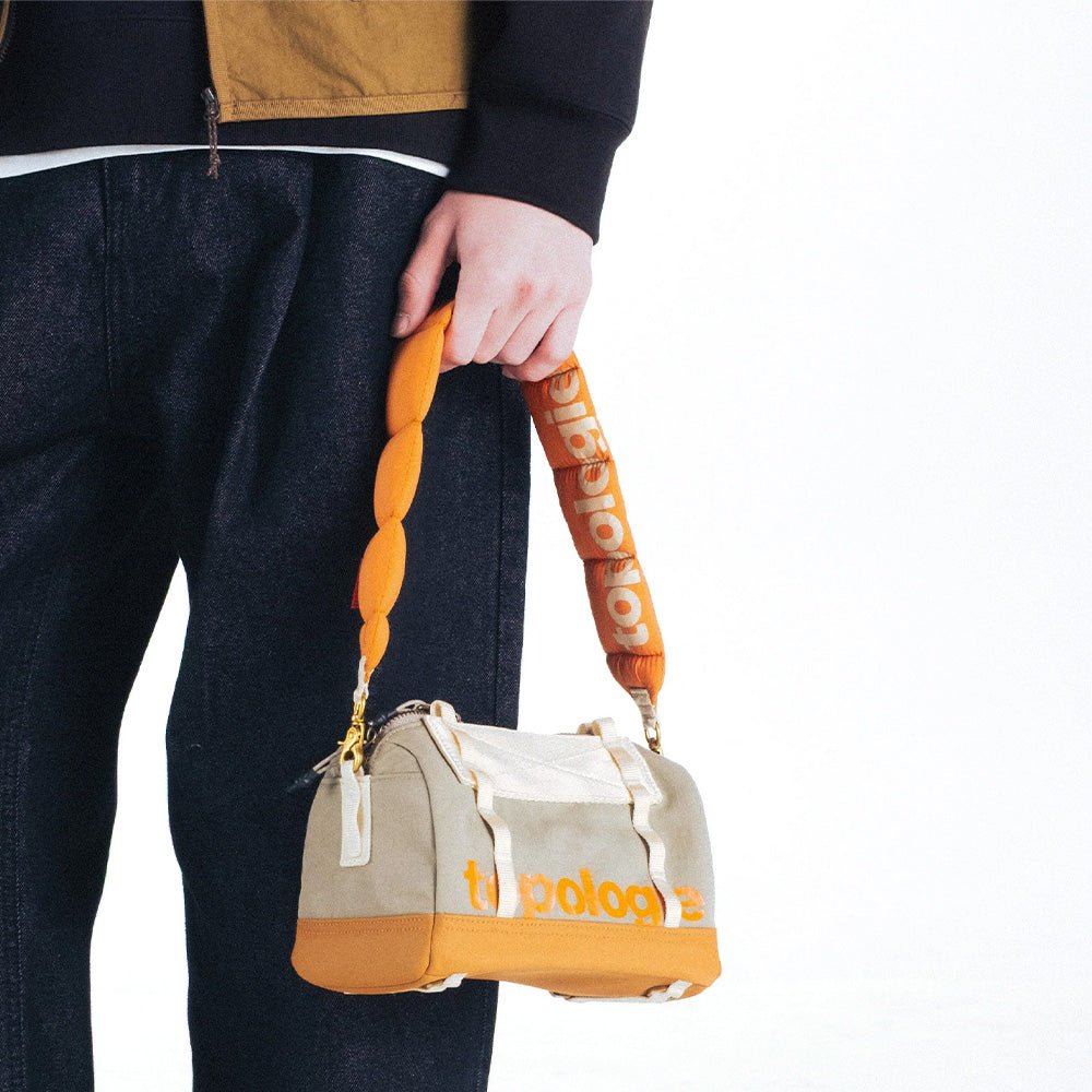 Puffer Wrist Strap Black Tech Sateen