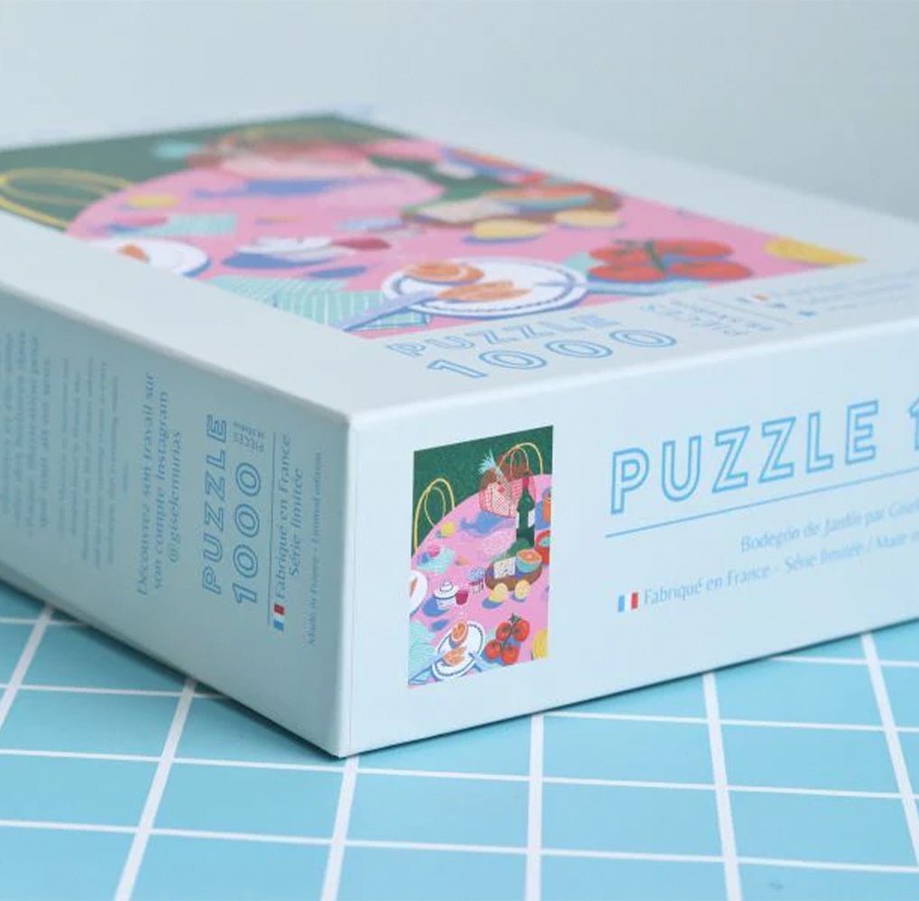 Puzzle Bodegón de Jardín por Gisèle Murias - 1000 Pieces