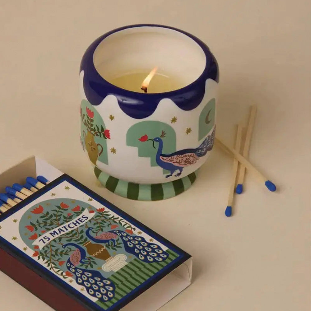 Bougie parfumée en cire de soja Jungle Coco et Ambre