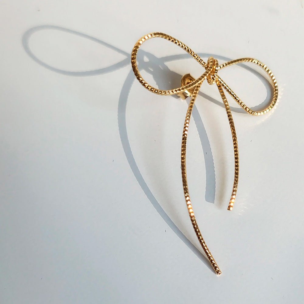 Boucles d'oreilles Petit Nœud N1