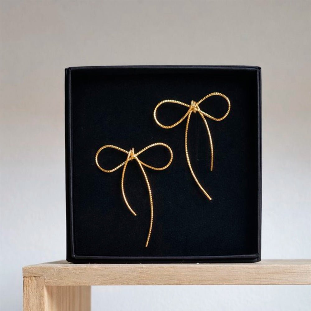 Boucles d'oreilles Petit Nœud N1