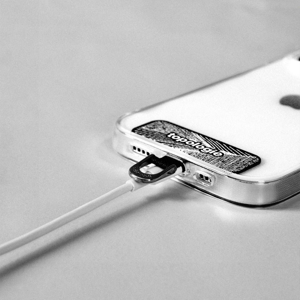 Phone Strap Adapter Grey