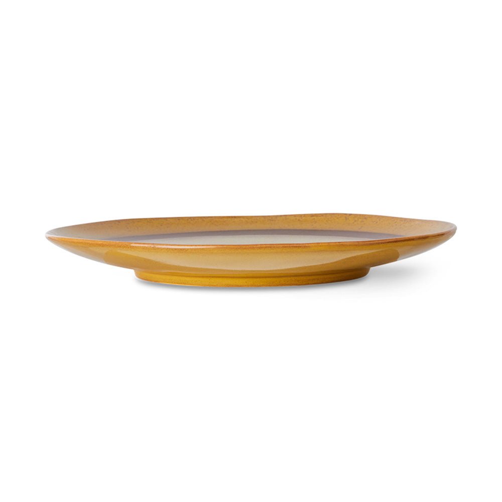 70s Ceramics: Dinner Plate - Coconut