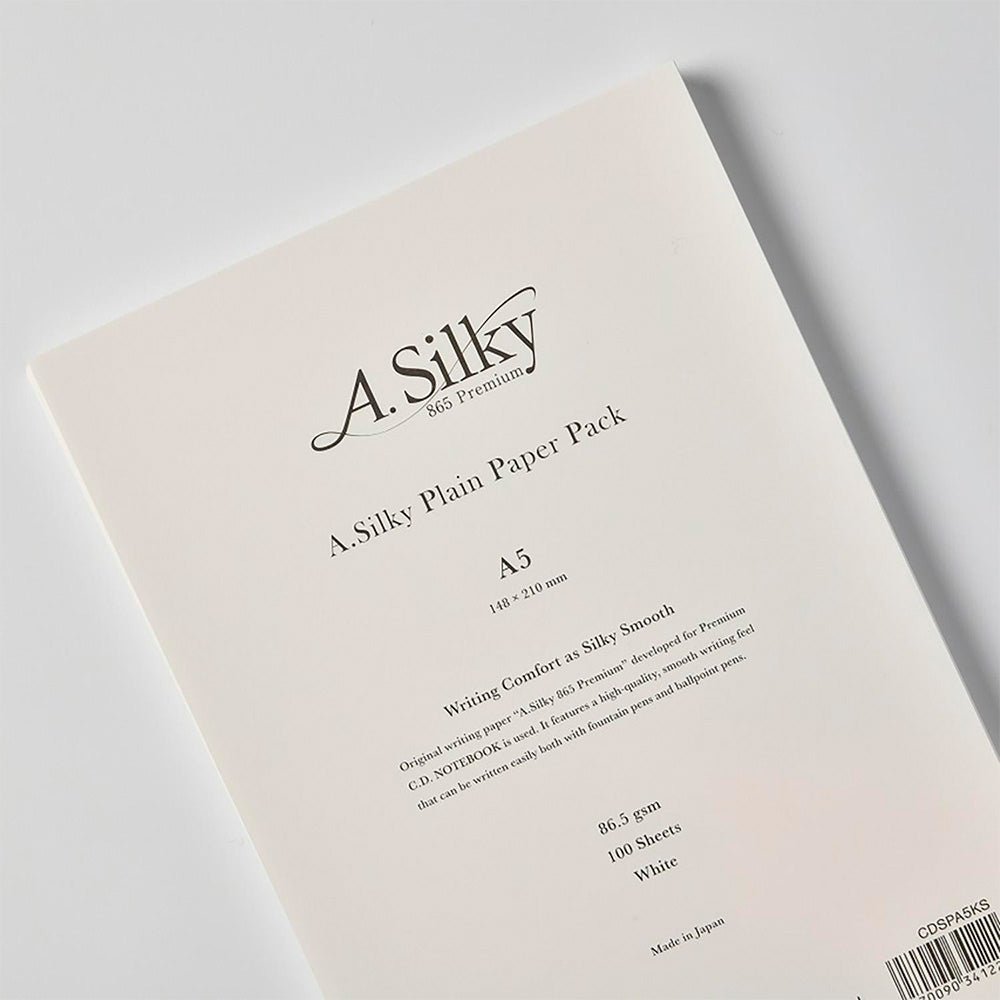 A.Silky Plain Paper Pack A5