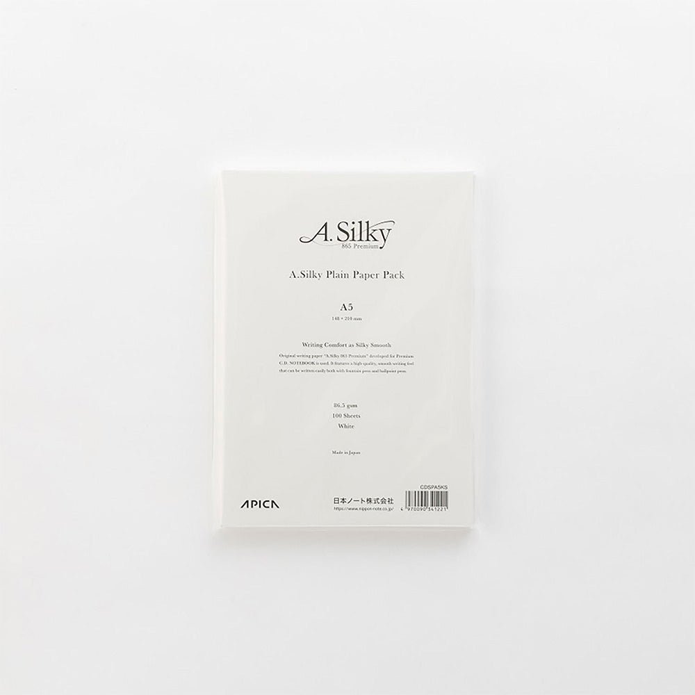 A.Silky Plain Paper Pack A5