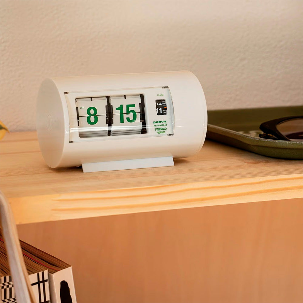Horloge de Bureau Blanche
