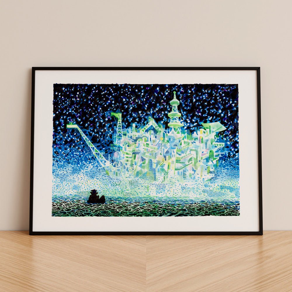 Sea Castle Impresión Giclée