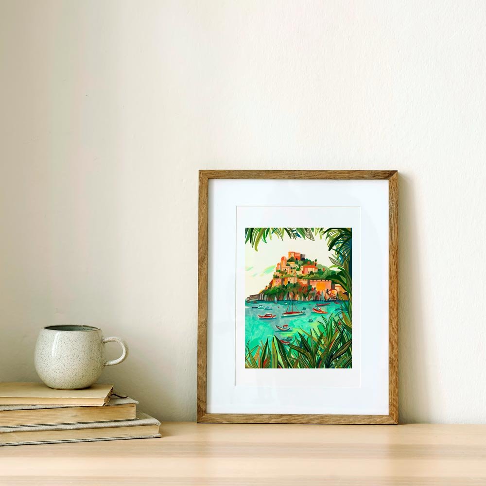 Summer in Eloie Island Impresión Giclée