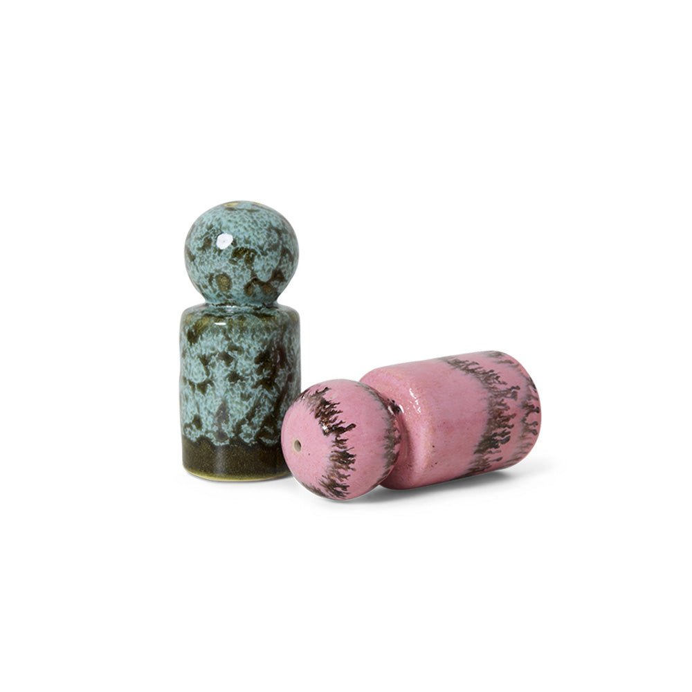 70s Ceramics: Pepper & Salt - Baroque