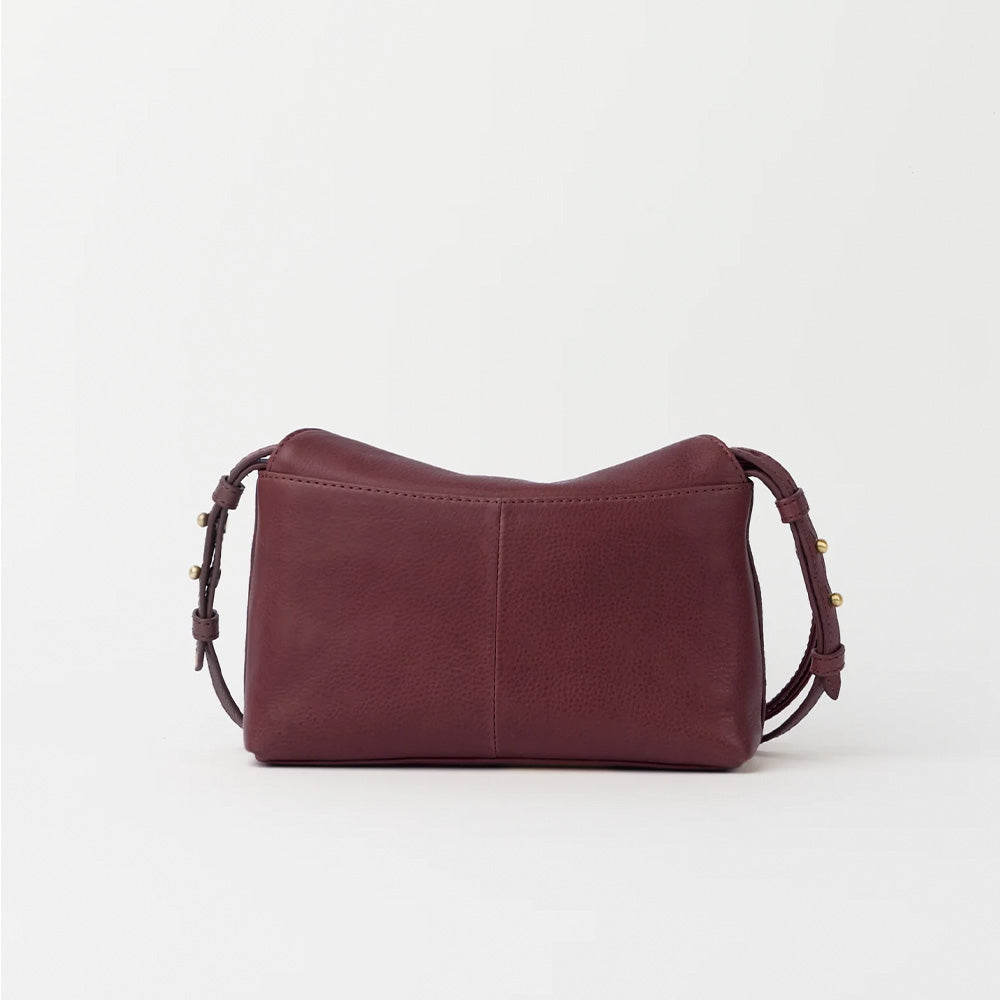 Sienna Mini Bag Soft Grain Leather Dark Cherry