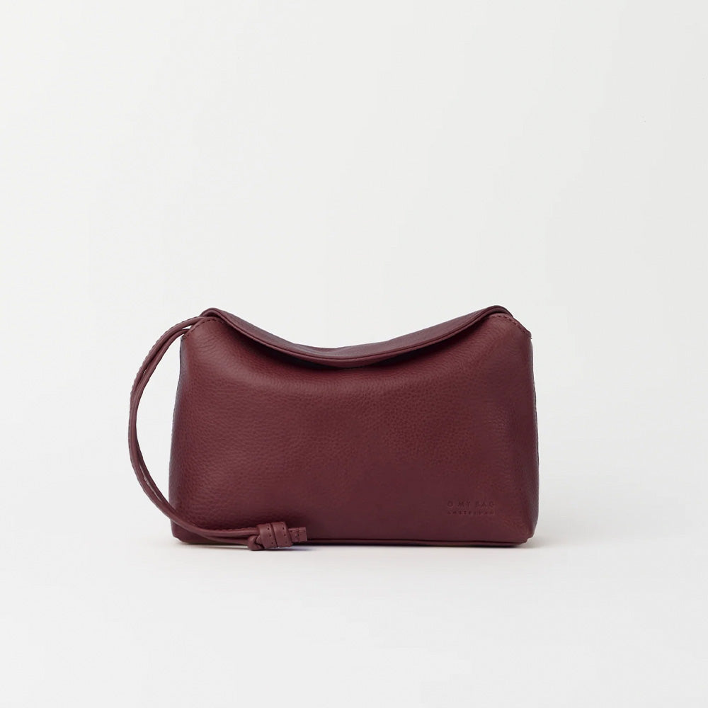 Sienna Mini Bag Soft Grain Leather Dark Cherry