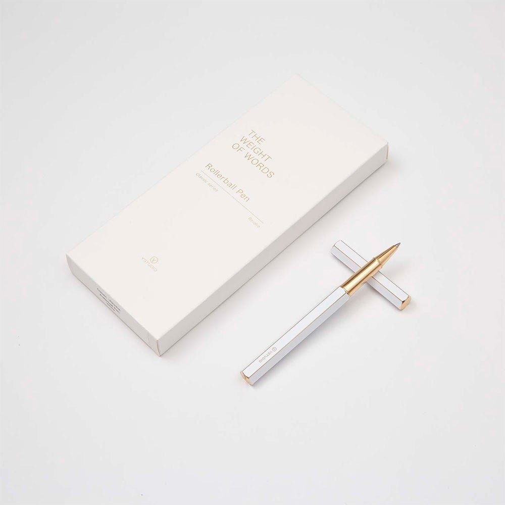 Bolígrafo Roller Revolve - Classic Blanco