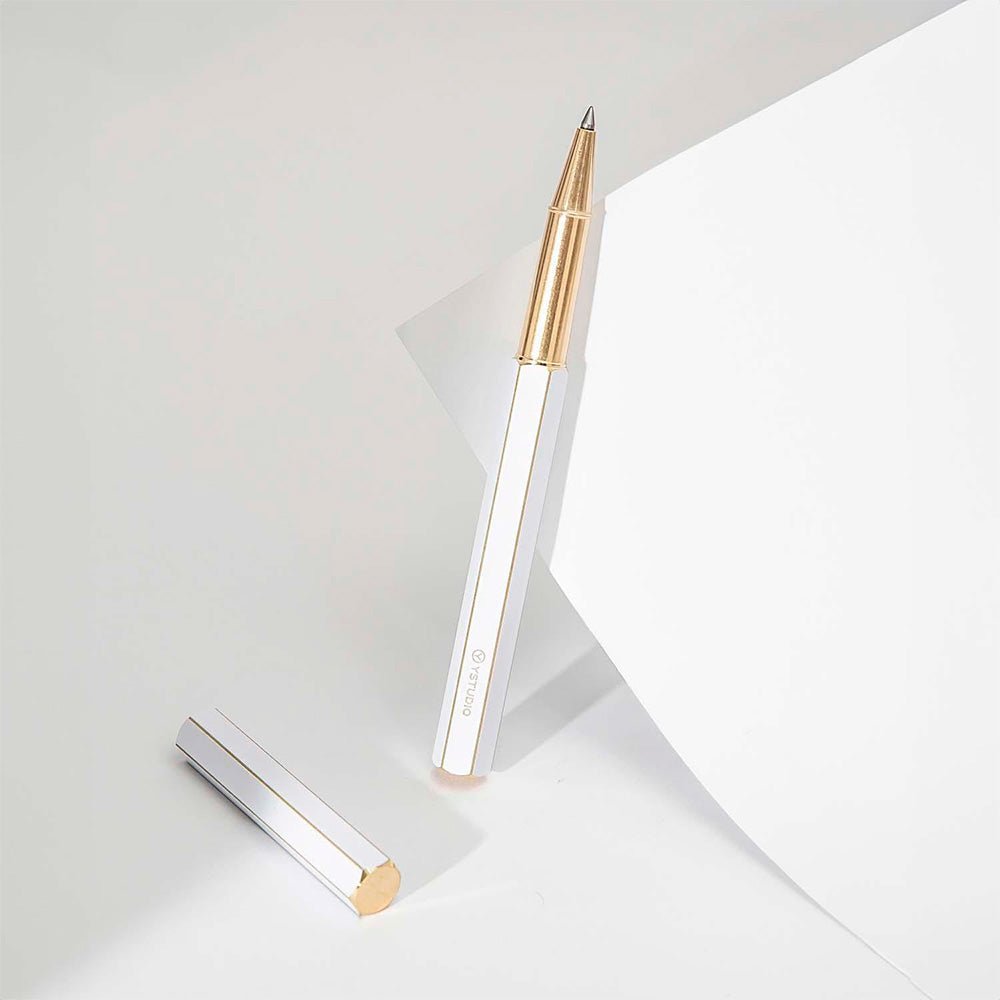 Bolígrafo Roller Revolve - Classic Blanco