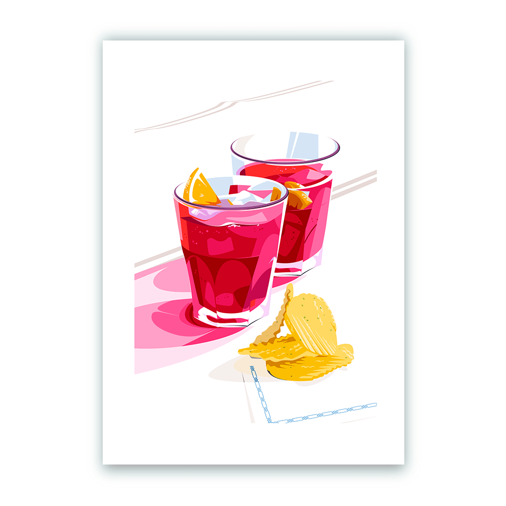 Tinto de Verano Impresión Giclée