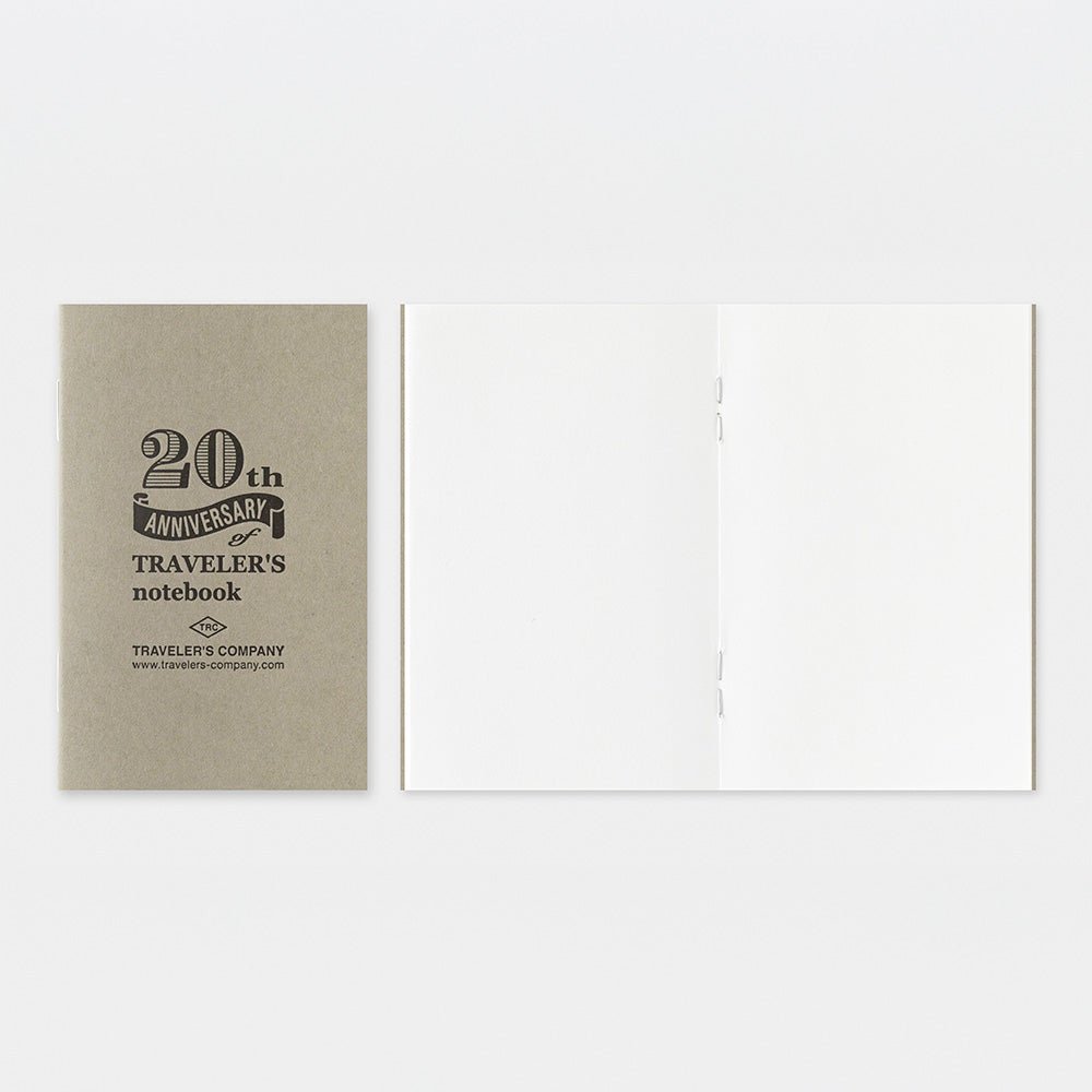 Carnet de voyage format carte, coffret 20e anniversaire noir