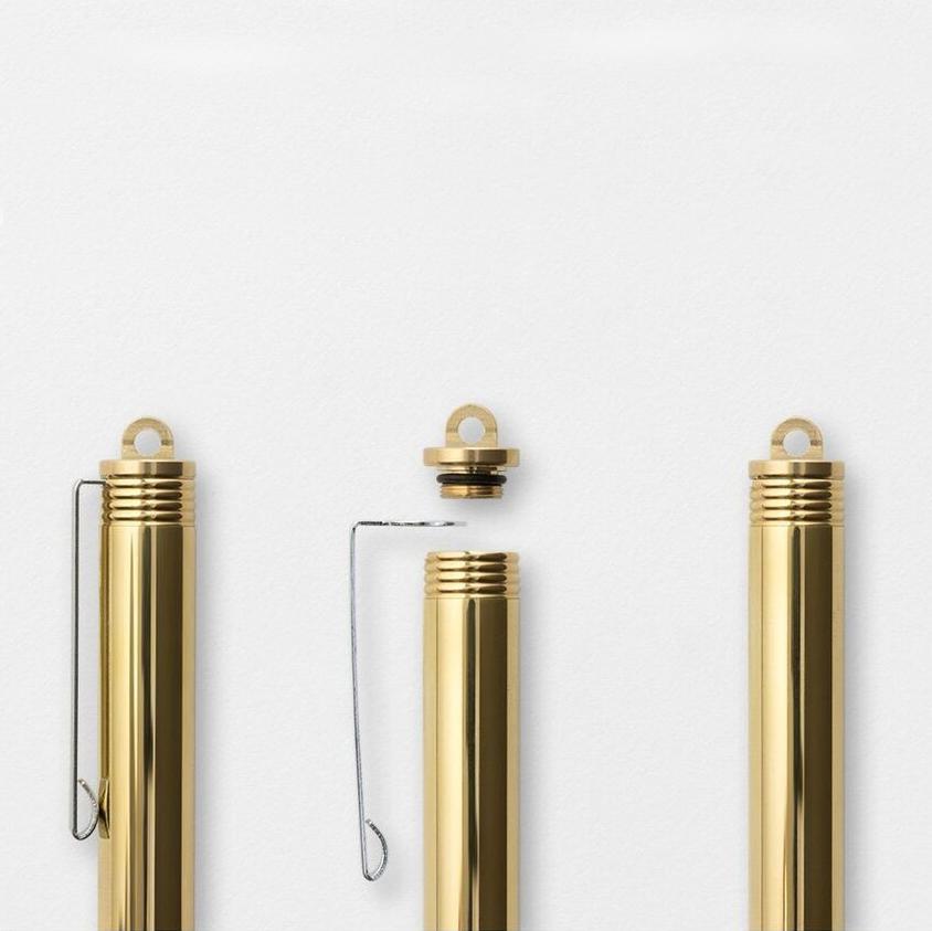 Replacement Clip for Ballpoint Pen, Pencil, Rollerball, Fountain Pen Brass TCR
